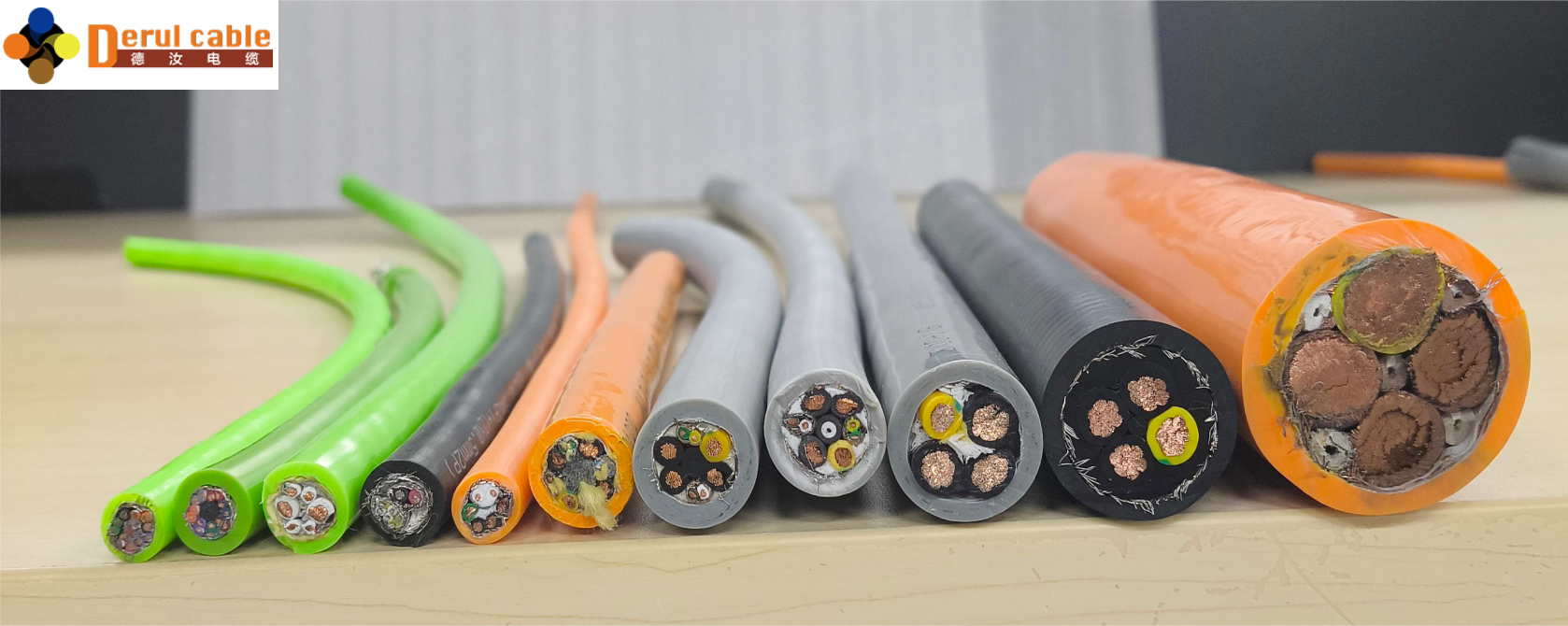应用于力士乐系统的伺服电缆-德汝电缆厂家直销,型号规格齐全,可定制,CE认证