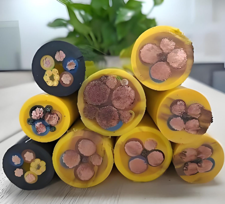 德汝斗轮机卷盘电缆