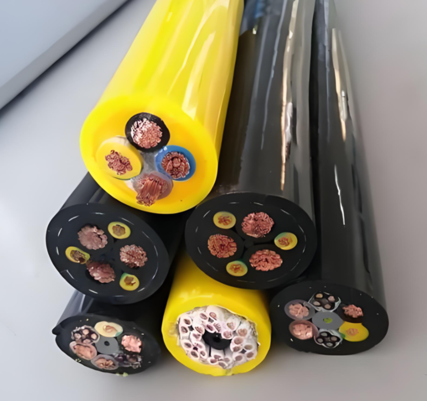 轨道平车_无轨平车_蓄电池电动平车专用卷筒电缆产品展示