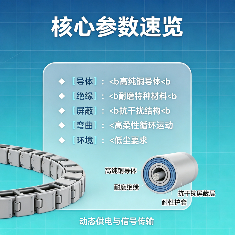 工业机器人手臂拖链电缆怎么选？选型要点与靠谱厂家推荐-上海德汝电缆