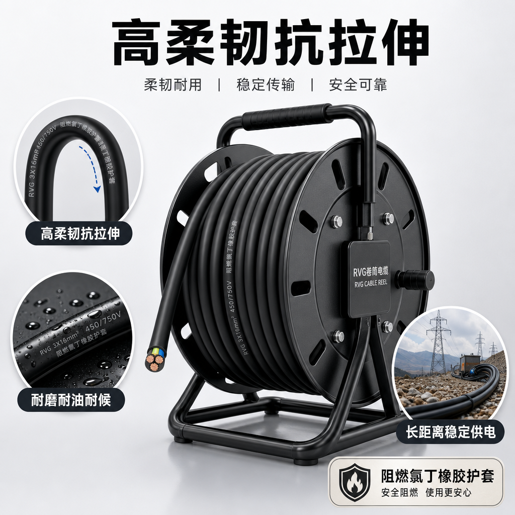 上海德汝牌RVG 卷筒电缆优势