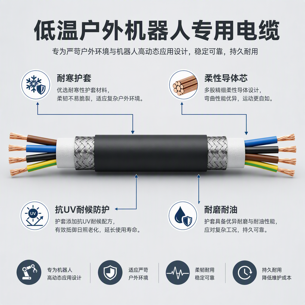 耐低温户外机器人电缆优势