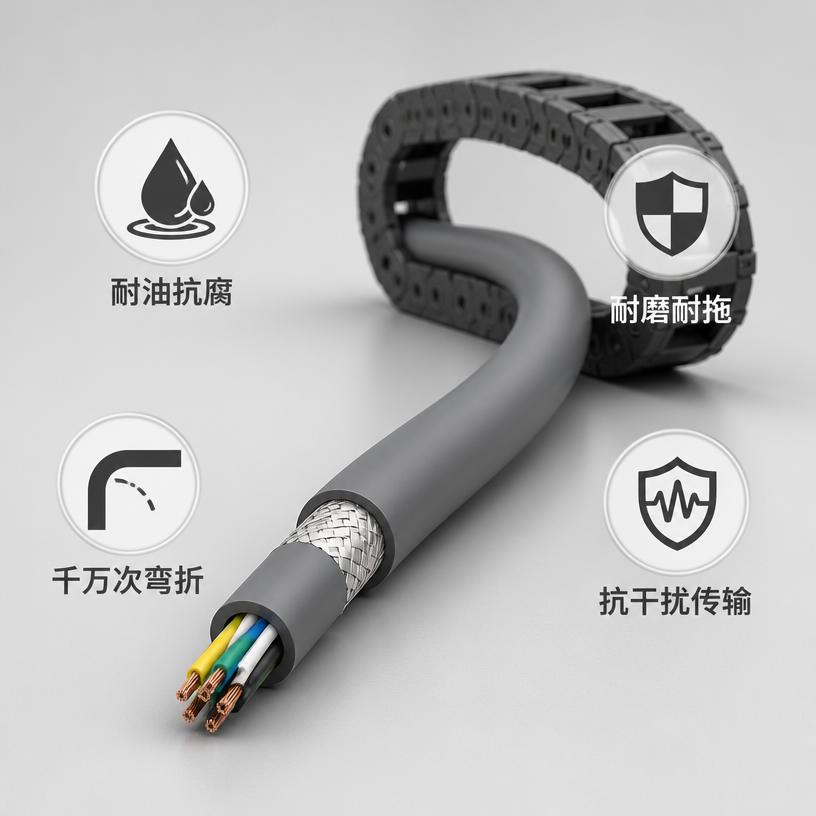 2026 高柔性拖链电缆如何选？选型指南、技术要点与厂家推荐