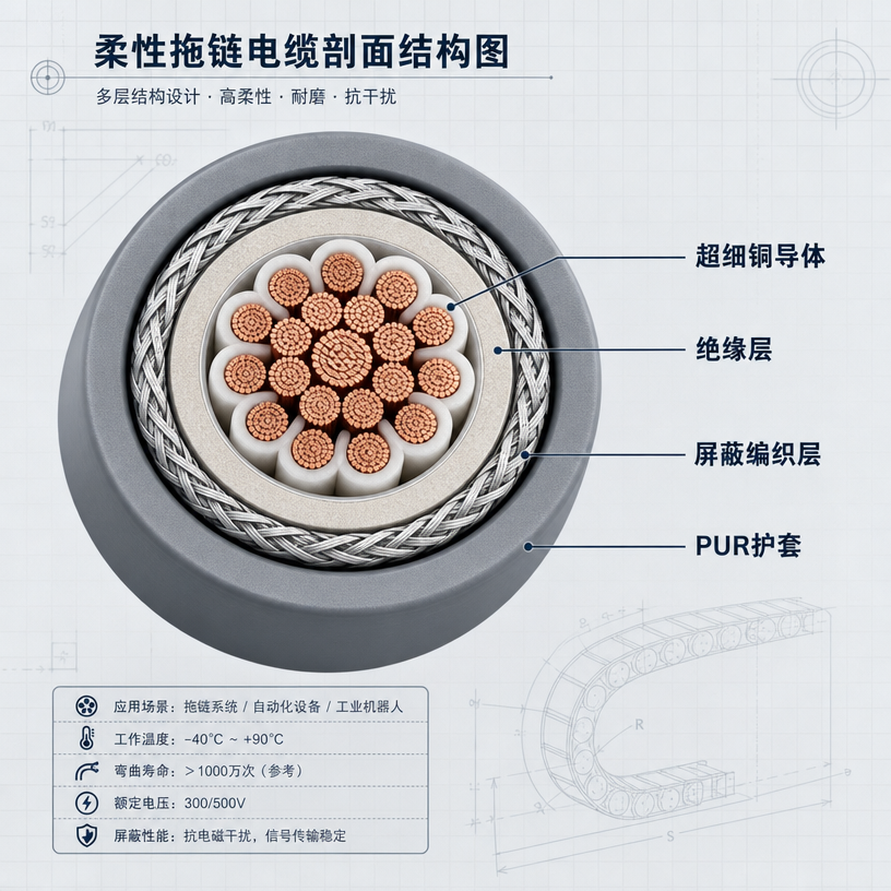 采购参考｜TRVV 铜编织屏蔽电缆优质厂家解析：资质、产能、差异化优势一览