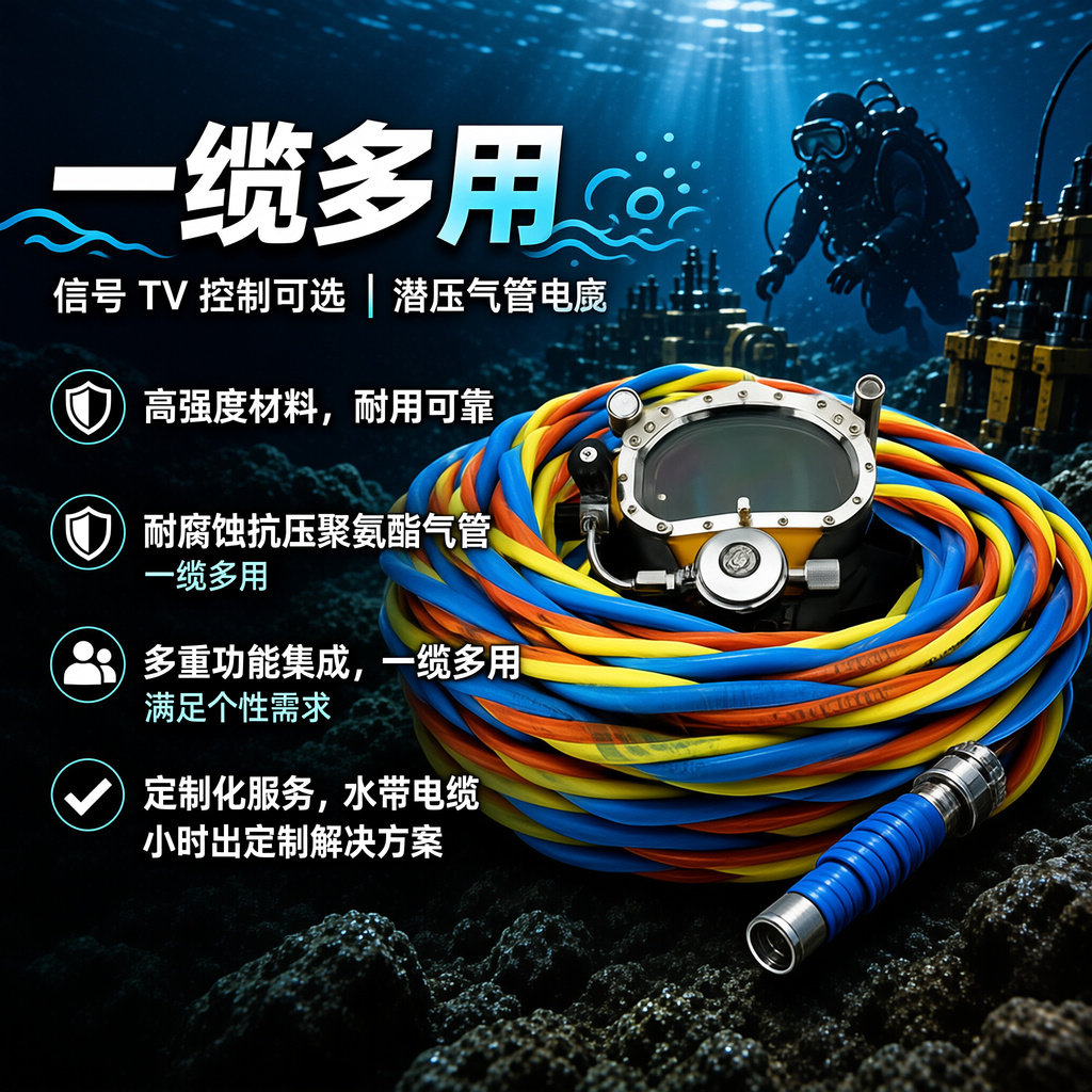 上海德汝潜水脐带缆厂家｜德国品质代替进口，可定制全国发货