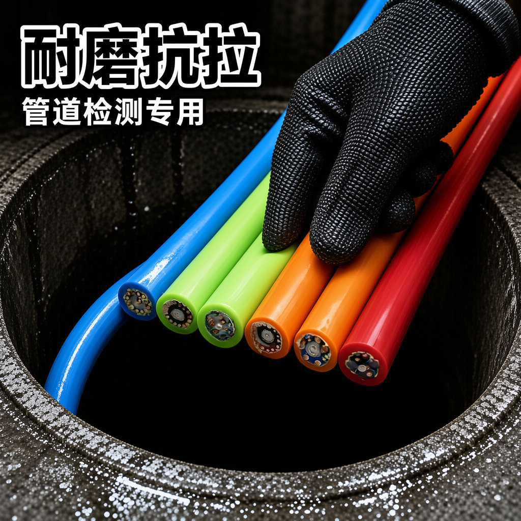 CCTV 管道爬行器专用电缆｜上海德汝源头厂家，规格可定制，全国发货