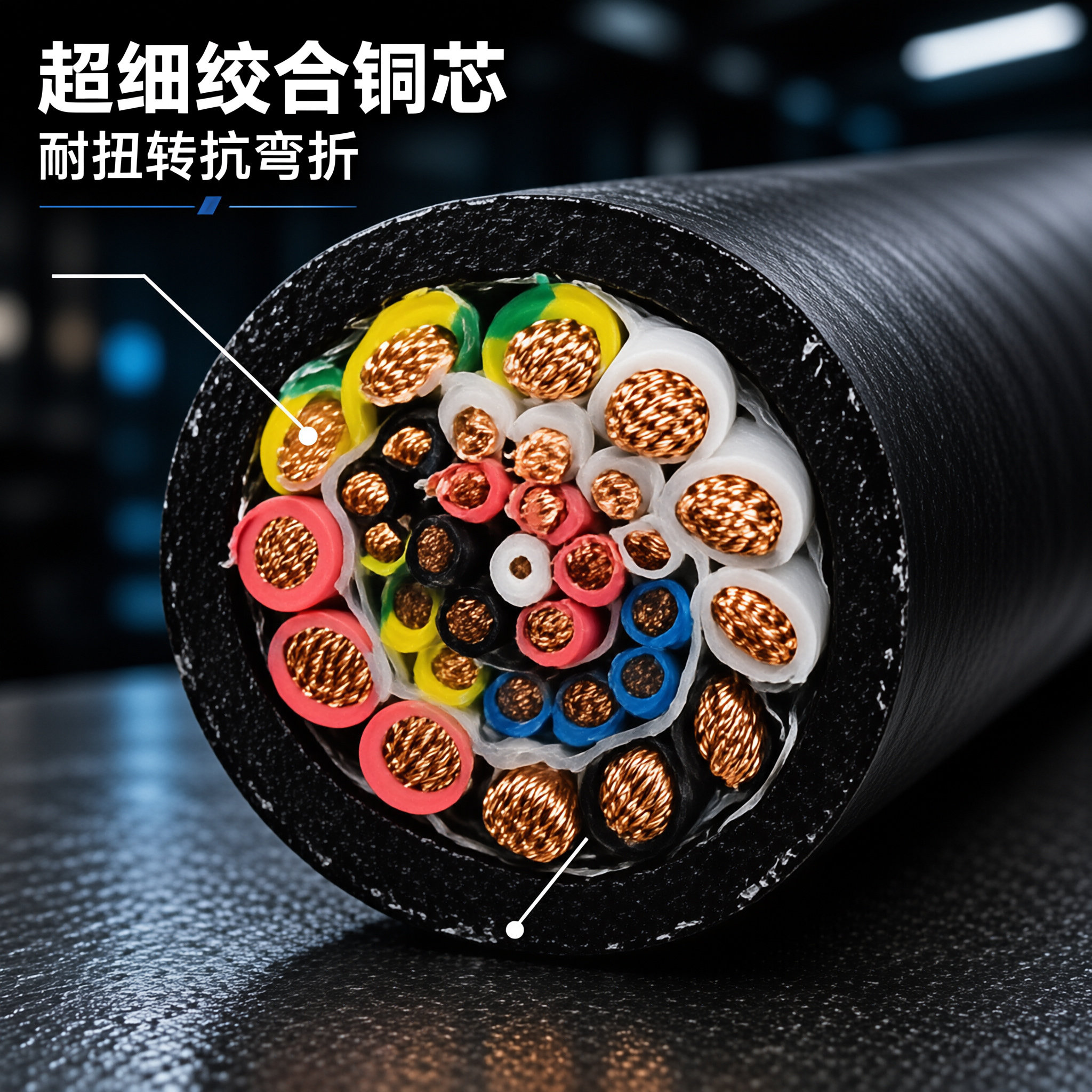 上海德汝 | 机器人手臂专用电缆厂家 全国发货 可定制-上海德汝源头厂家