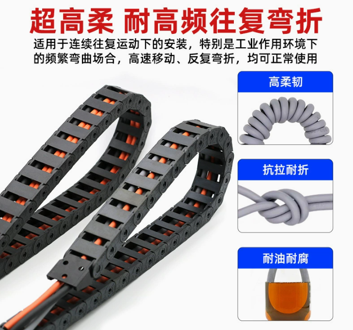 拖链电缆 TRVV TRVVP TRVVSP TRVU (TRVV‑PUR) 型号齐全 全国发货-上海德汝源头工厂