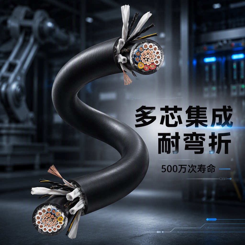 上海德汝｜混合一体机器人专业电缆厂家 可定制 全国发货