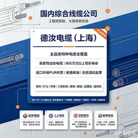 国内特种电缆厂家上千家，为什么我只推荐这几家电缆厂家？-上海德汝电缆厂家