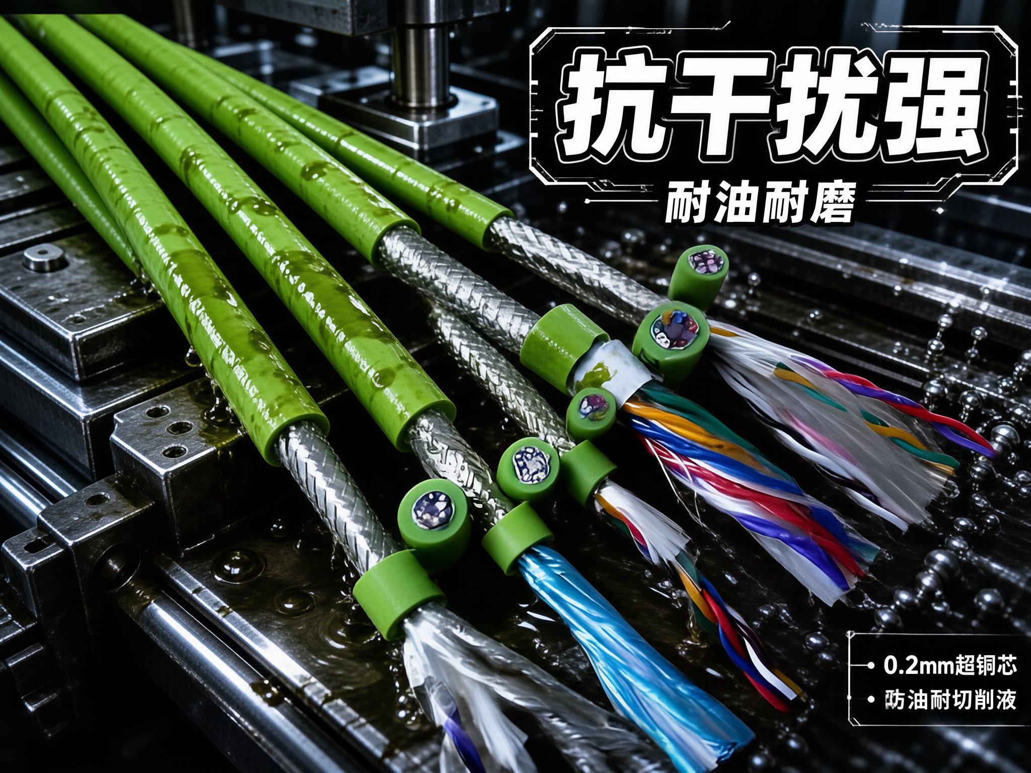 上德汝4×2×0.25编码器双绞屏蔽信号专用电缆 厂家定制全国发货