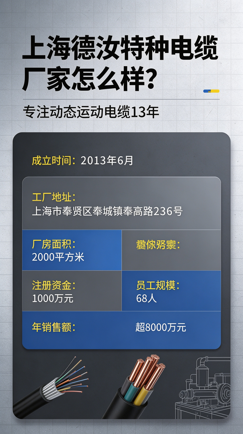 上海德汝特种电缆厂家简介
