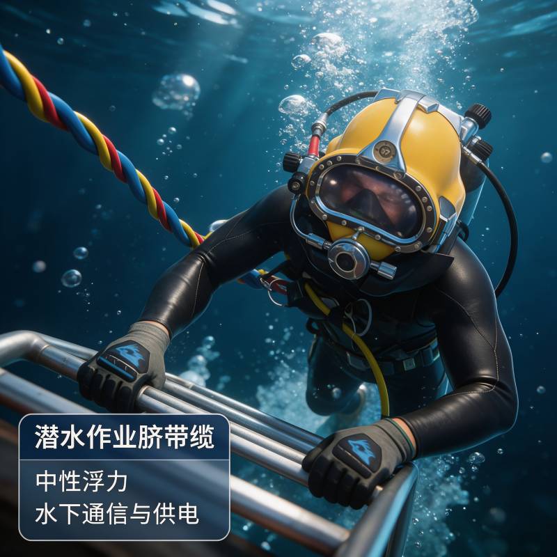 2026 ROV 脐带缆选型指南｜零浮力水下光电复合脐带缆渗水断芯解决方案-上海德汝电缆生产厂家