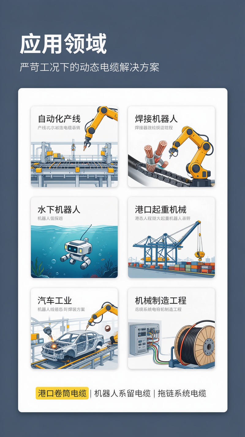 上海德汝电缆应用领域