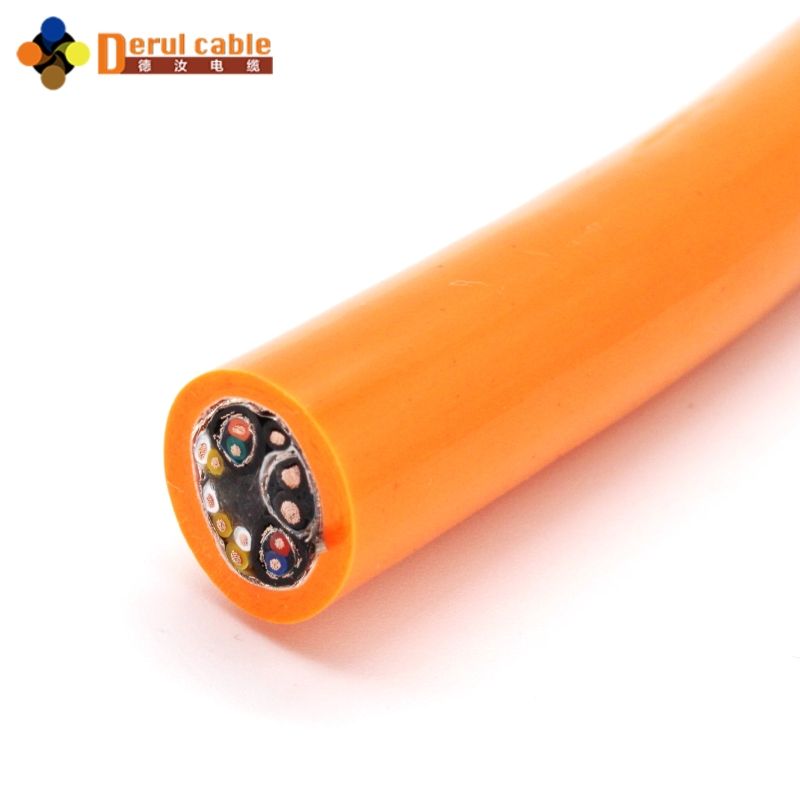 Derul Kevlar Screened Flexible Cable for Automated Robot