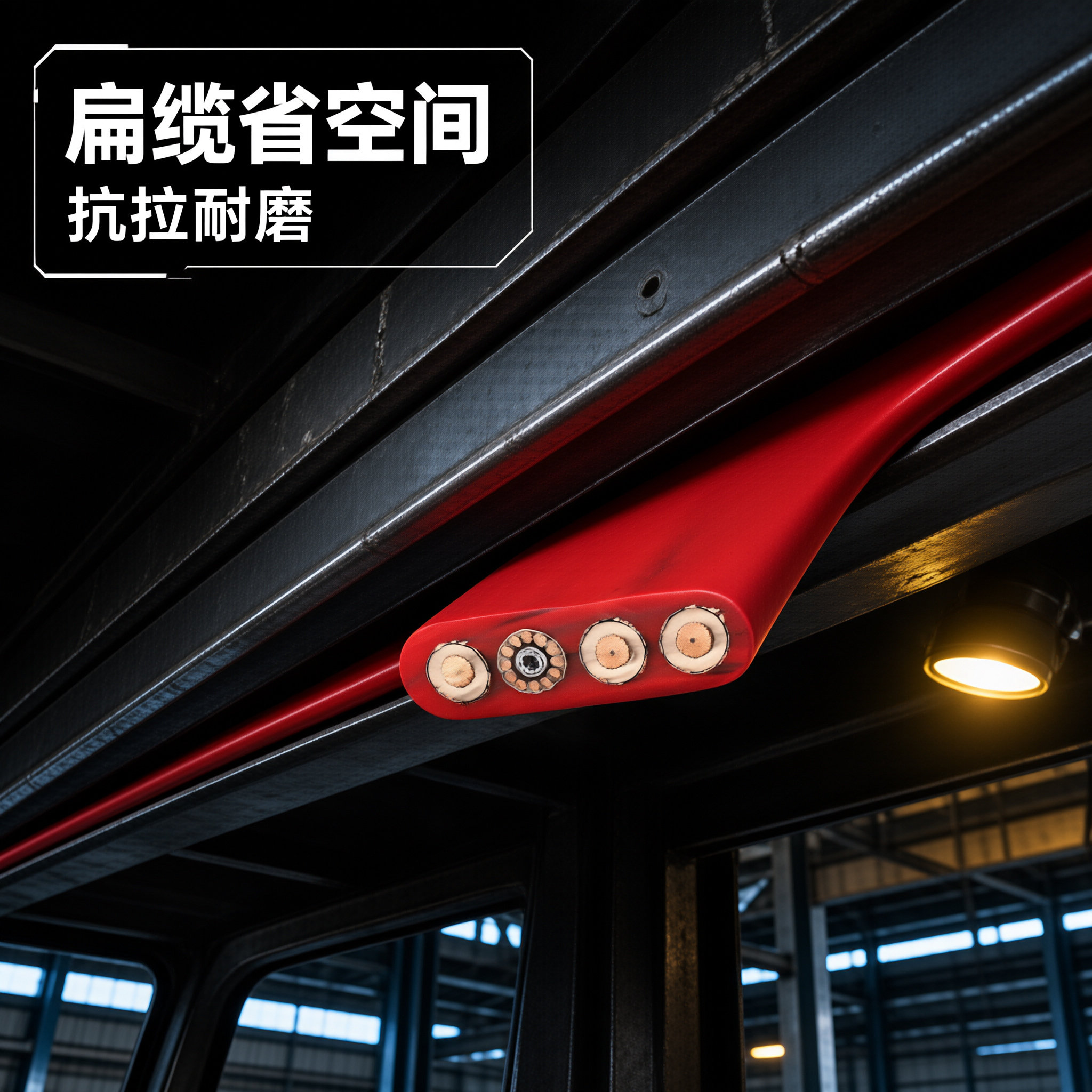 上海德汝 3×16+1×10 / 3×25+1×10 扁电缆 可定制 全国发货