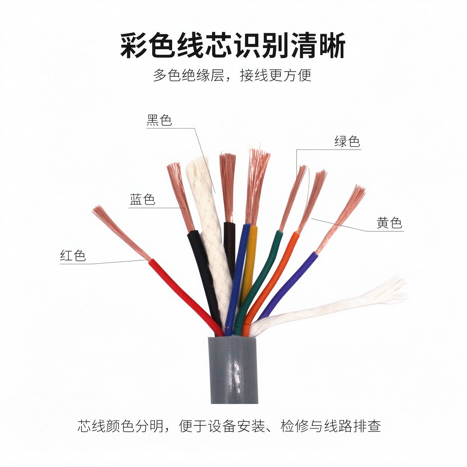 拖链电缆 TRVV、TRVVP、TRVVSP、TRVU 型号详解及选型区别-上海德汝电缆